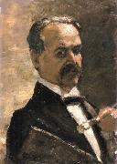 Lesser Ury Even likeness oil painting reproduction